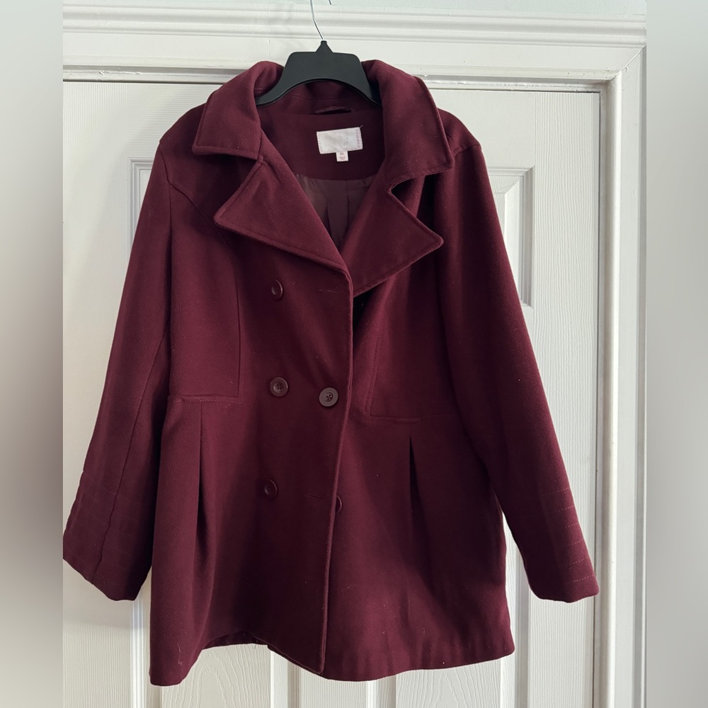 Burgandy Winter Coat